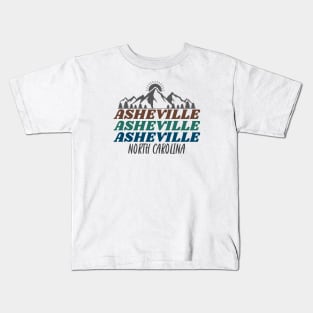 Asheville, North Carolina Kids T-Shirt